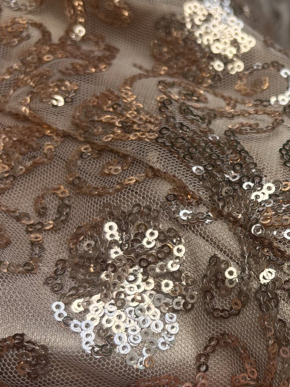 Sparkle! Gold Fit & Flare Dress Sz 11/12